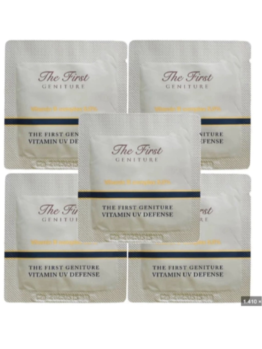 O HUI THE FIRST GENITURE VITAMIN UV DEFENSE SPF 50+ / PA++++ 1ml x 40pcs OHUI